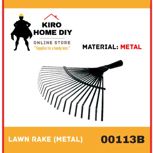 Lawn Rake (Metal) - 00113B