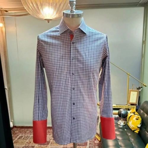 Tailored Summer Shirt Preppy Checked Style