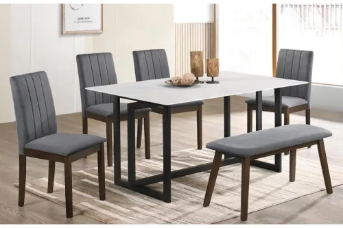 GREENGO CERAMIC DINING SET 1+4+B (9114 + SYMPHONY-B)