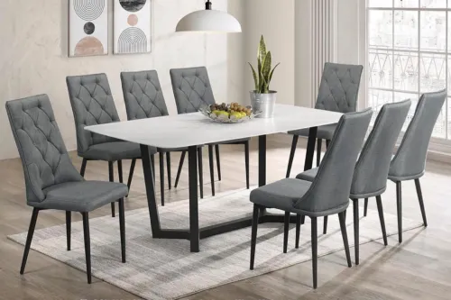 GOWIN CERAMIC DINING SET 1+8 (9114 + JOVY-B)