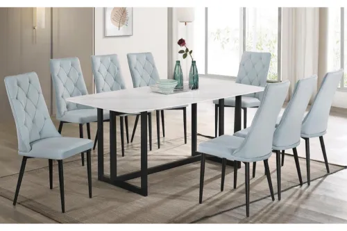 GREENGO CERAMIC DINING SET 1+8 (9114 + JOVY-A)