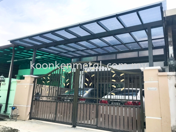 Polycarbonate Awning Polycarbonate Kuala Lumpur (KL), Malaysia, Selangor, Jinjang Supplier, Suppliers, Supply, Supplies | Koon Ken Metal Engineering Sdn Bhd