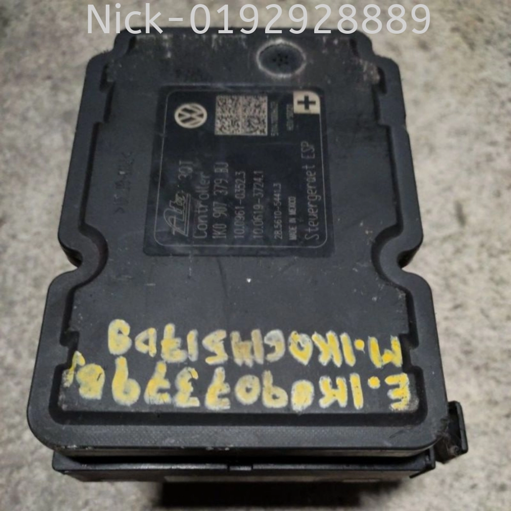 VOLKSWAGEN ABS PUMP *ECU-1KO907379BJ *MOTO-1KO614517DG