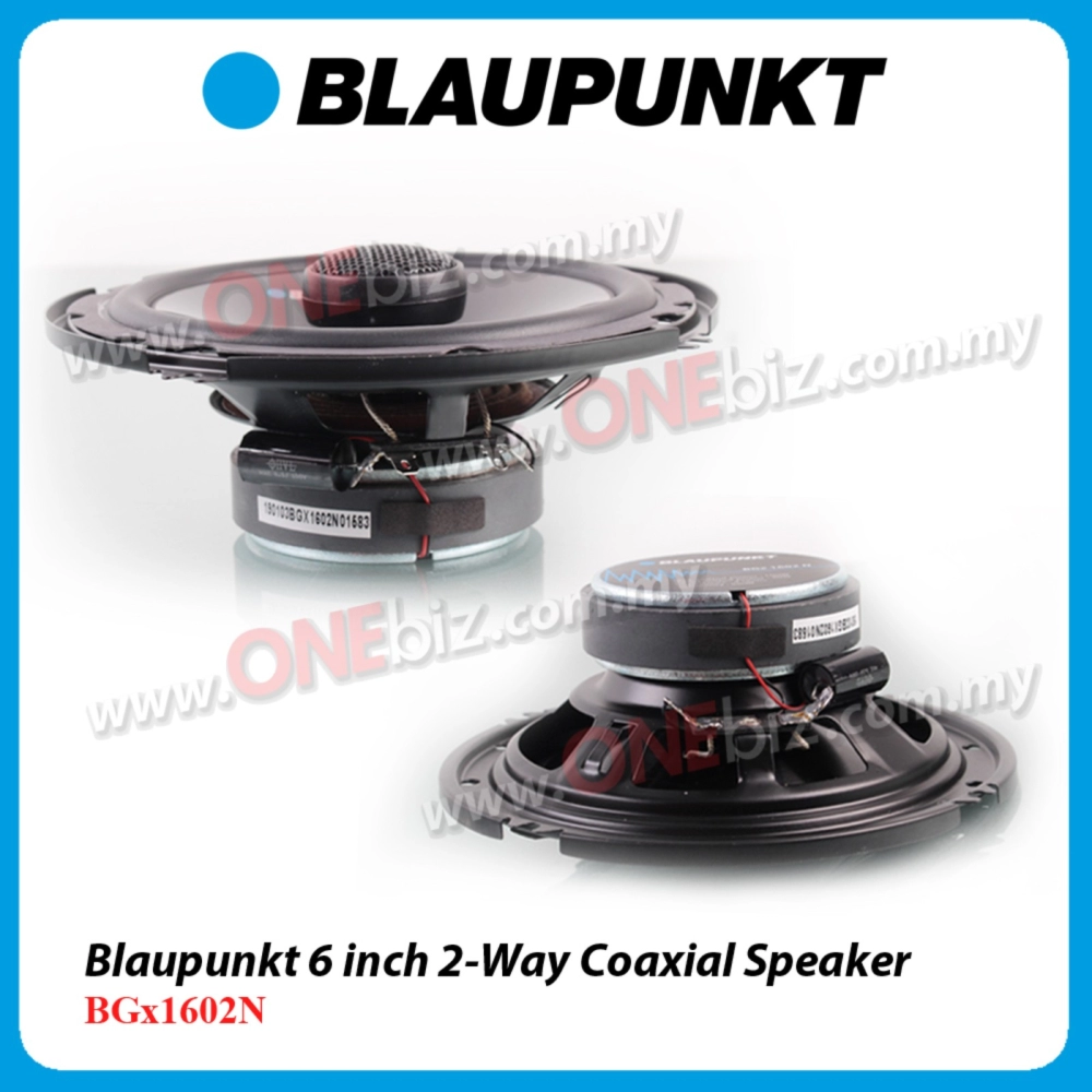 Blaupunkt 6 inch 2-Way Coaxial Speaker - BGx1602N