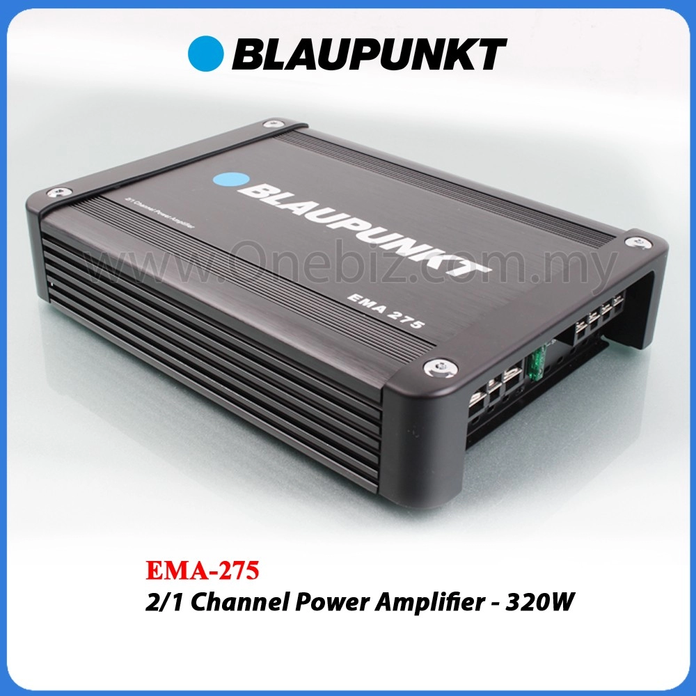 Blaupunkt 2/1 Channel Power Amplifier - 320W - EMA-275