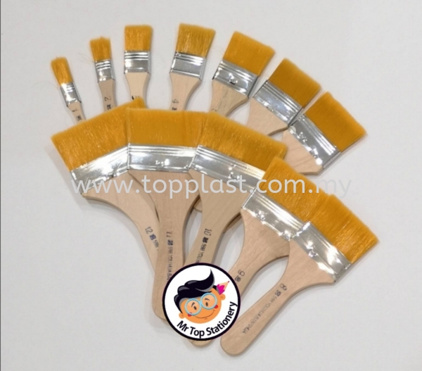 Gold Nylon Paint Brush Brush Penang, Malaysia Supplier, Manufacturer, Supply, Supplies | Top Plast Enterprise