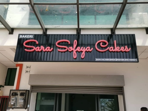 3d Led Boxup Signboard At Selangor 