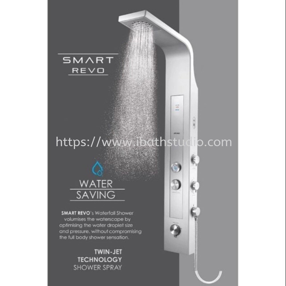 Alpha Water Heater Smart Revo-i with DC Pump (MOCHA)