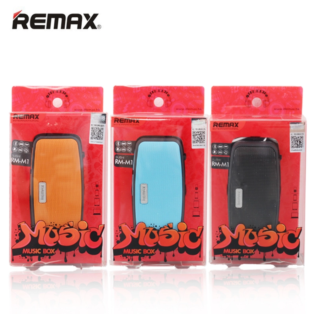 Remax Bluetooth Speaker (Black / Blue / Orange) - RM-M1