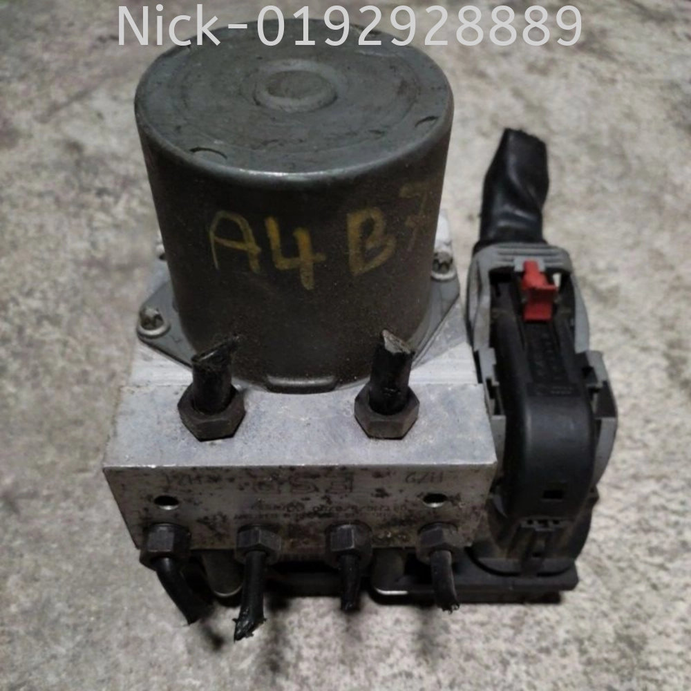 AUDI A4B7 ABS PUMP *ECU-8EO910517B *MOTO-8EO614517AT