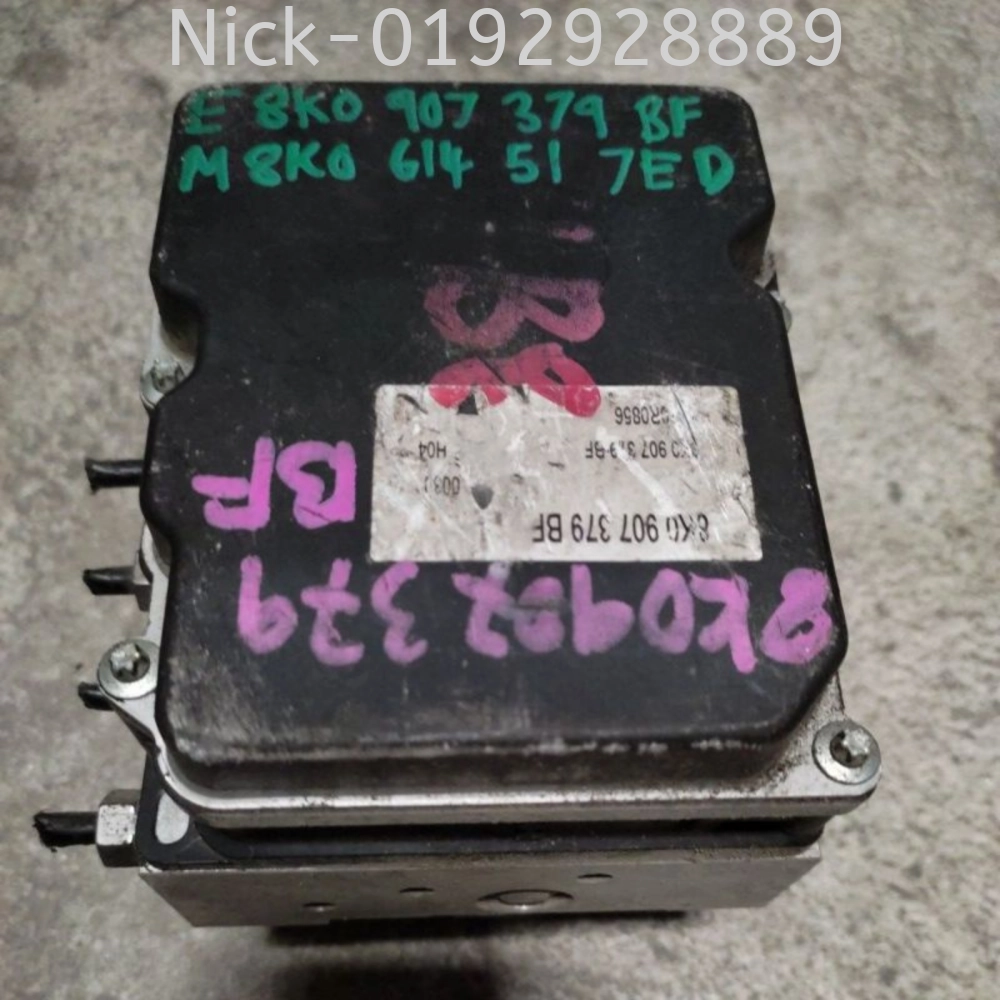 AUDI A4B8 AUDI ABS PUMP *ECU-8KO907379BF *MOTO-8KO614517ED