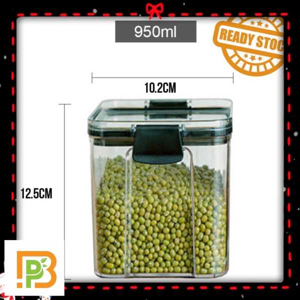 Food Storage Airtight Storage Container - 950ml Kitchen Storage Johor, Malaysia, Batu Pahat Supplier, Suppliers, Supply, Supplies | BP PAPER & PLASTIC PRODUCTS SDN BHD