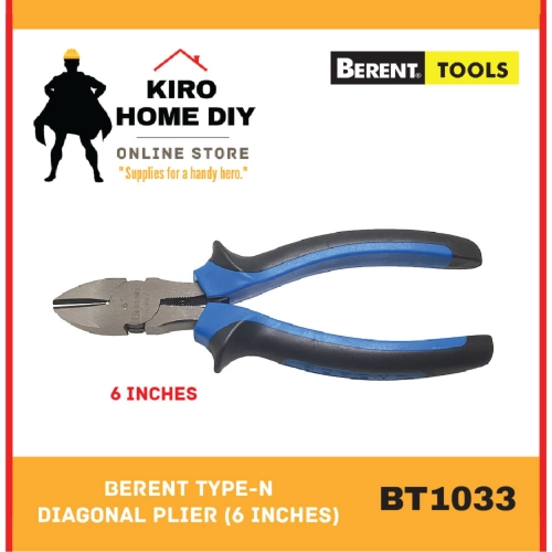 BERENT Type-N Diagonal Plier (6 Inches) - BT1033