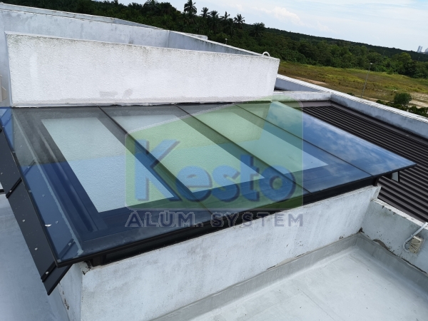  Skylight Glass Johor Bahru (JB), Tebrau Contractor, Supplier, Supply | Kesto Aluminium System (JB) Sdn Bhd