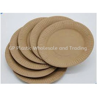 50pcs Disposable Biodegradable Plate Malaysia, Selangor, Kuala