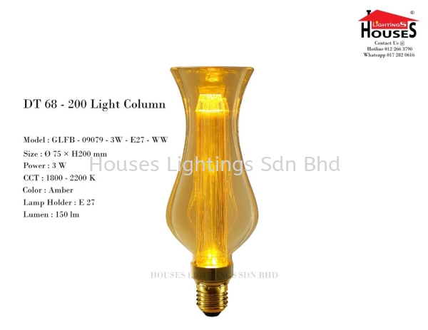 GSL 09079 3W WW DT68-200 LED BULB Bulb Selangor, Malaysia, Kuala Lumpur (KL), Puchong Supplier, Suppliers, Supply, Supplies | Houses Lightings Sdn Bhd