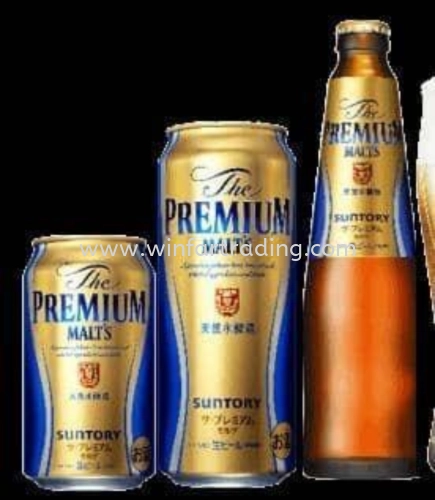 SUNTORY PREMIUM BEER IMPORTED FROM JAPAN