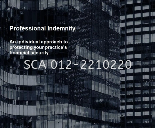 Professional Indemnity Insurance  