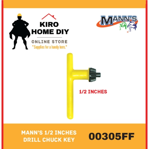 MANN'S 1/2 Inches Drill Chuck Key - 00305FF