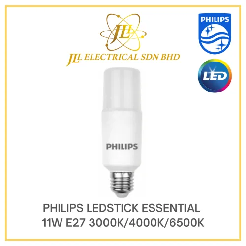 PHILIPS LEDSTICK ESSENTIAL 11W E27 3000K/4000K/6500K