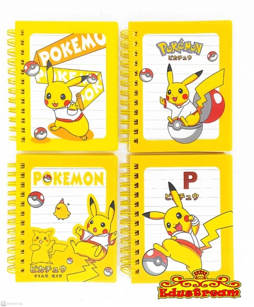 POKEMON SPIRAL NOTEBOOK A7 P7204 (3 IN 1 PACK) Book Stationery & Craft Johor Bahru (JB), Malaysia Supplier, Suppliers, Supply, Supplies | Edustream Sdn Bhd