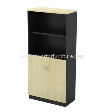 TITUS HEIGHT WOODEN OFFICE FILING CABINET/CUPBOARD SEMI SWINGING DOOR AT-YOD 17