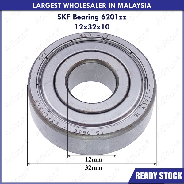 Code: 36201 6201zz SKF Bearing Oil Seal / Bearing Washing Machine Parts Melaka, Malaysia Supplier, Wholesaler, Supply, Supplies | Adison Component Sdn Bhd