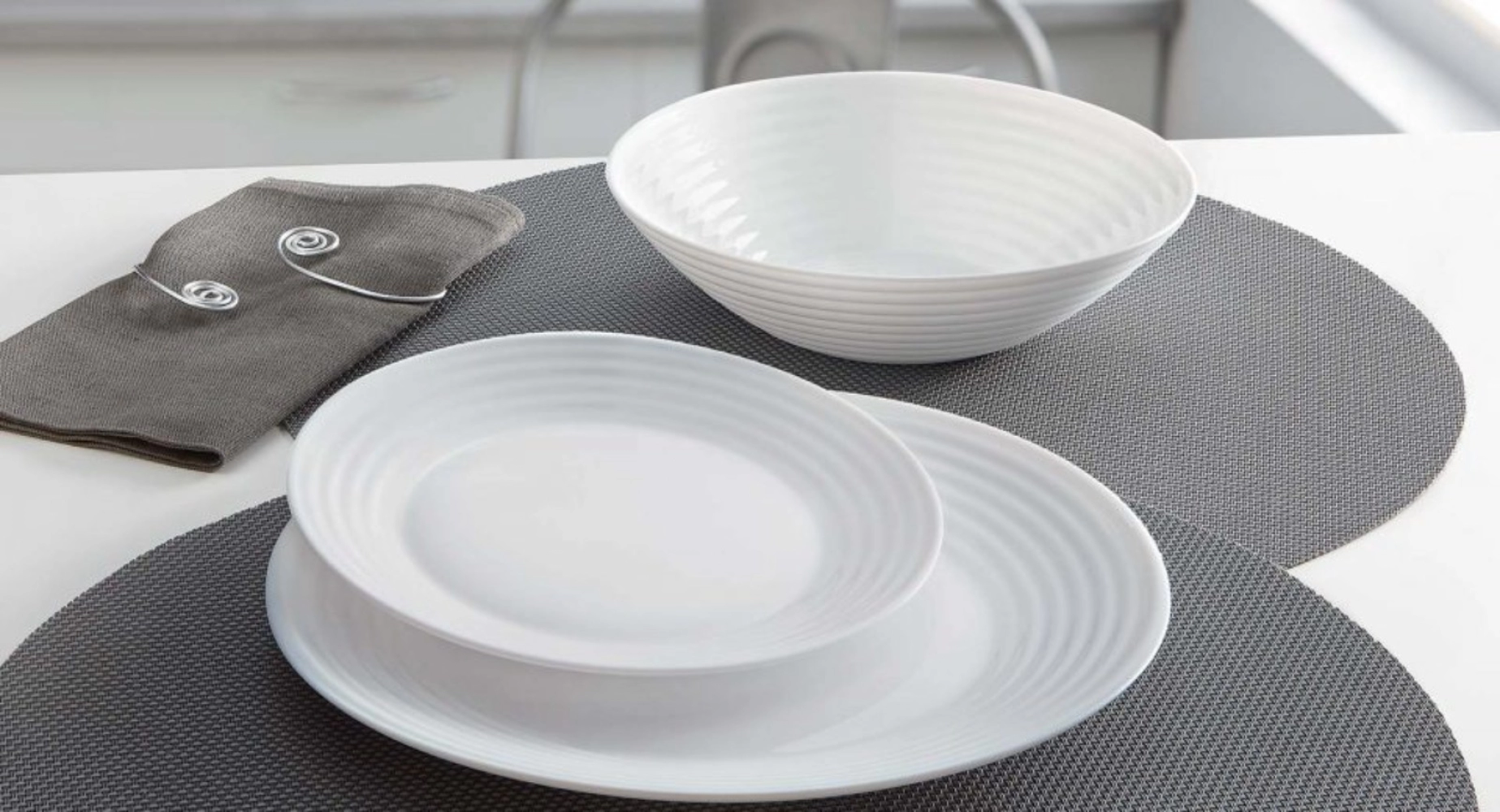 Luminarc Harena White Dinnerware