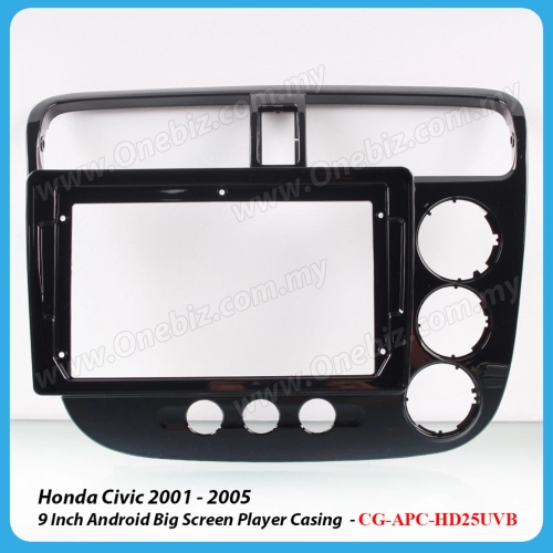 Honda Civic 2001 - 2005 9 Inch Android Big Screen Player Casing - CG-APC-HD25