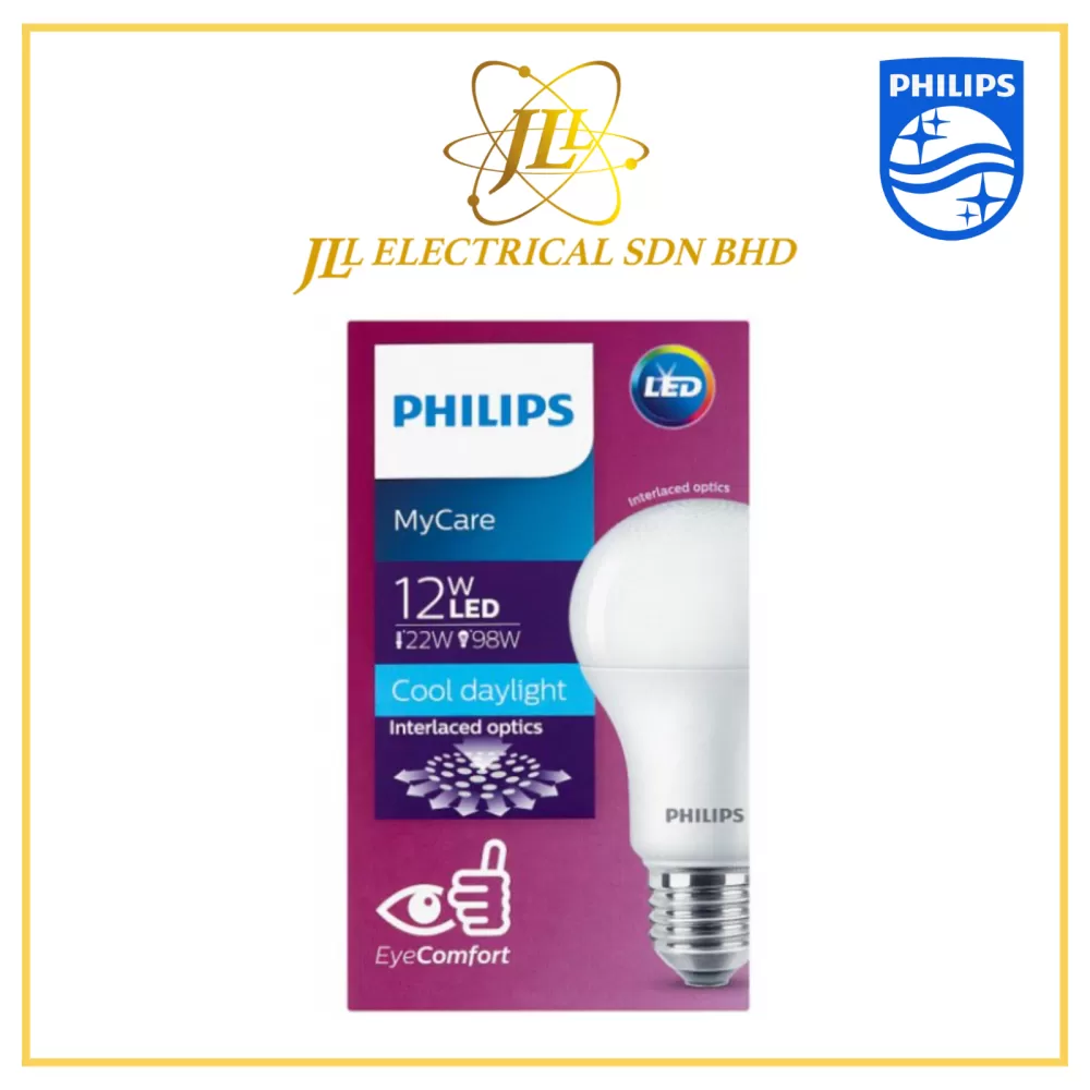 PHILIPS MYCARE EYECOMFORT GLS LED BULB 12W 1360LM A60 E27 [3000K/6500K]