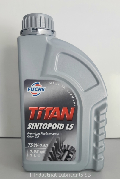 TITAN SINTOPOID LS SAE 75W-140 Gear Oils FUCHS Transmission Fluids Malaysia, Perak Distributor, Supplier, Supply, Supplies | F Industrial Lubricants Sdn Bhd