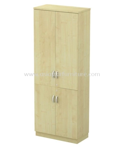 OLVA HEIGHT WOODEN OFFICE FILING CABINET C/W SWINGING DOOR AO-YTD 21