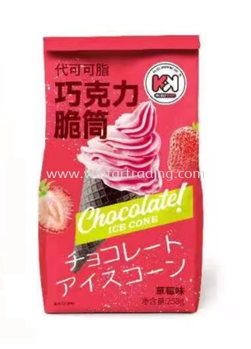 YOMAN CHOCOLATE ICE CONE STRAW BERRY 208G BC4895235510563