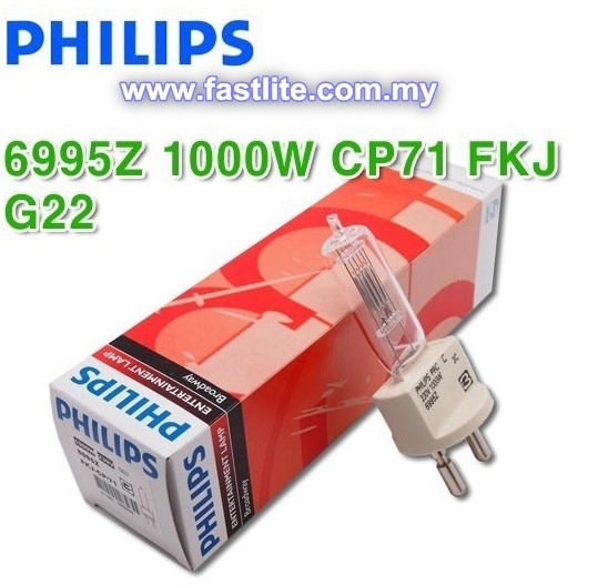 Philips 6995Z 230V 1000W CP71 FKJ G22 Broadway Studio bulb