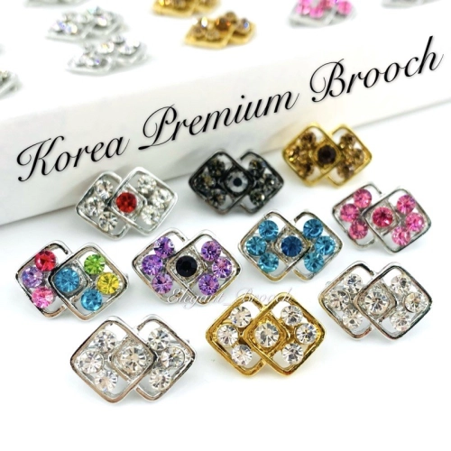 Elegant Brooch 10pcs Korea Premium Baby Brooch Kerongsang Tudung Pin Dagu Muslimah Brooch Pin Brooch Dagu-D2710