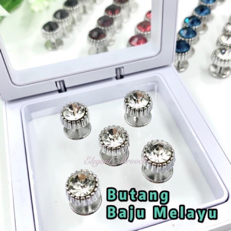 1 Set (5biji) Butang Baju Melayu Nikah Eksklusif Button Malay Muslimin Butang Baju Lelaki BT8