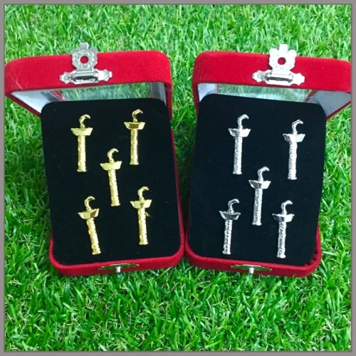 Elegant Brooch Premium Quality Butang Baju Melayu Nikah KERIS Percuma Kotak Baldu Merah Muslimin Butang Baju Lelaki