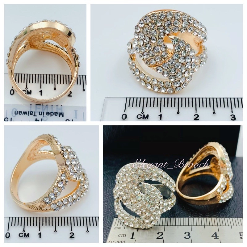 Elegant Brooch Korea Cincin Tudung Bawal Brooch Ring Scarf Ring Tudung Scarf Buckle Muslimah Ring Brooch -R2809