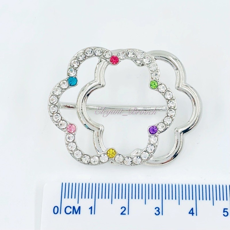 Elegant Brooch Korea Cincin Tudung Bawal Muslimah Ring Tudung Scarf Buckle Hijab Ring (3 Pilihan)