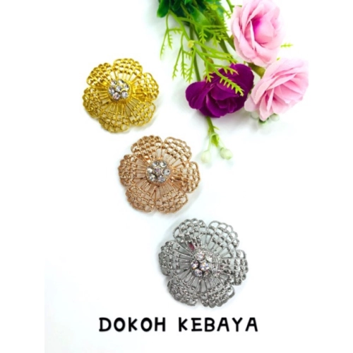 Elegant Brooch TRADITIONAL BROOCH DOKOH KEBAYA Brooch Pin Brooch Kebaya DK516