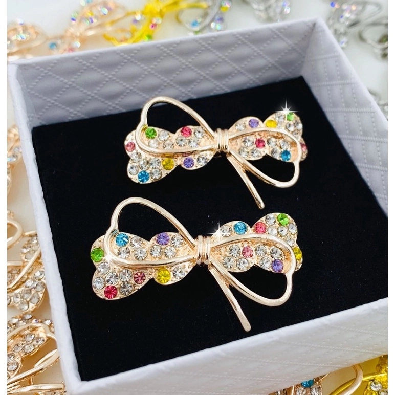 Elegant Brooch 2pcs Korea Premium Brooch Bahu Kerongsang Tudung Pin Tudung Muslimah Brooch Pin B2897