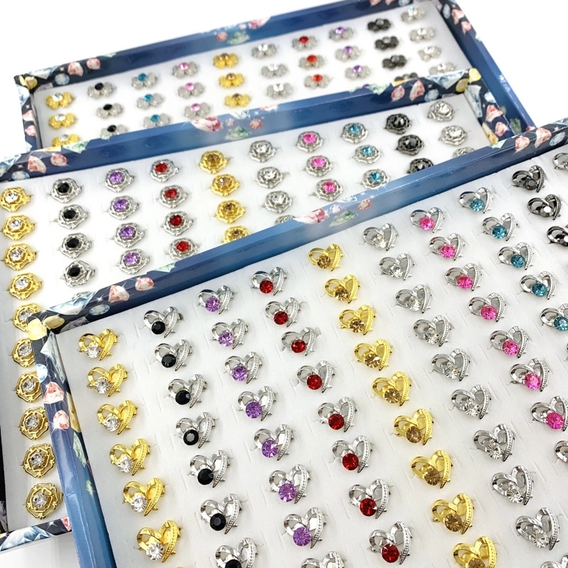 Elegant Brooch 10pcs Single Diamond Korea Premium Brooch(with Wholesale Price)Kerongsang Tudung Pin Tudung Hijab Pin