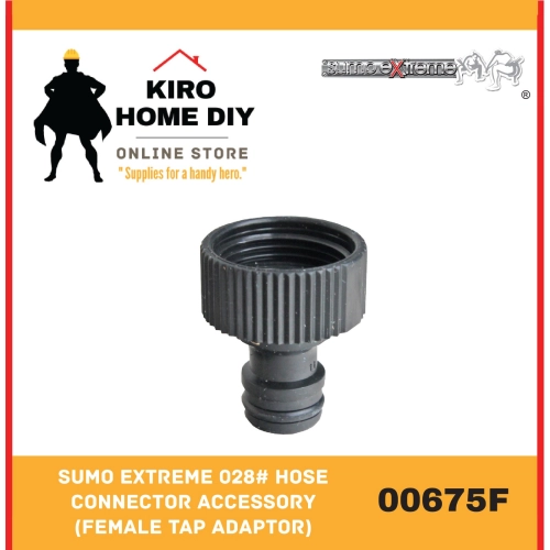 SUMO EXTREME 028# Hose Connector Accessory (Female Tap Adapter) - 00675F