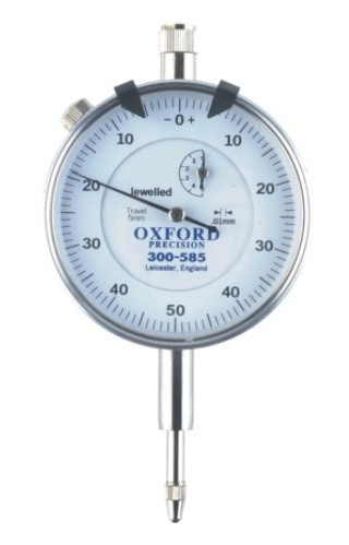 OXD3005500K - PLUNGER DIAL GAUGE 10mmx0.01mmx0-100 JEWELLED