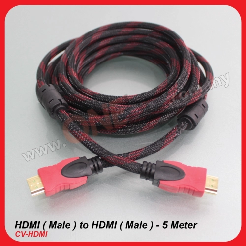 HDMI ( Male ) to HDMI ( Male ) - 5 Meter - CV-HDMI