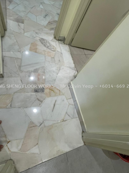 Terrazzo/Marble Flooring Refurbishment - polish Terrazzo /Marble Flooring Polished Selangor, Malaysia, Kuala Lumpur (KL), Petaling Jaya (PJ) Supplier, Suppliers, Supply, Supplies | Hong Sheng Floor Works