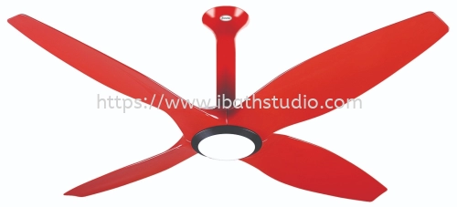 FANZTEC  FT-DCM604 60" CEILING FAN RED