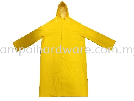 Yellow PVC Rain Coat Shirt Only Thick Coverall & Vest Personal Protective Equipments Johor Bahru (JB), Malaysia, Tampoi Supplier, Suppliers, Supply, Supplies | Tampoi Hardware Sdn Bhd