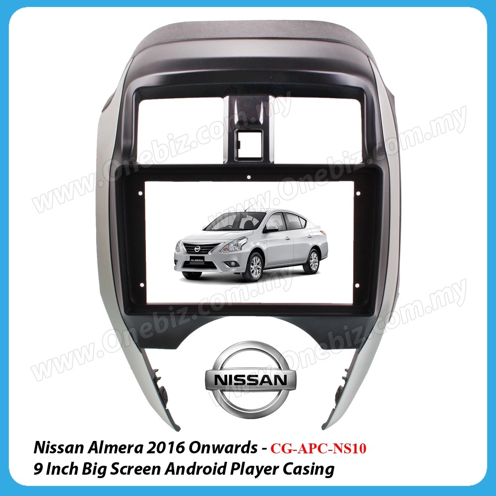 Nissan Almera 2016 Onwards - 9 Inch Android Big Screen Player Casing - CG-APC-NS10