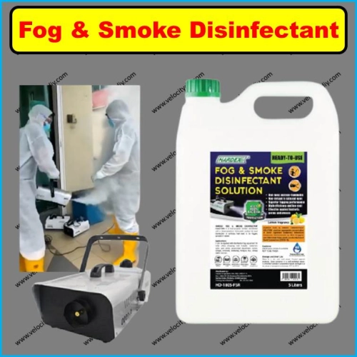 （烟雾机用消毒药水）Disinfectant Concentrate Fogging Solution Fogging Machine Use Mesin Asap